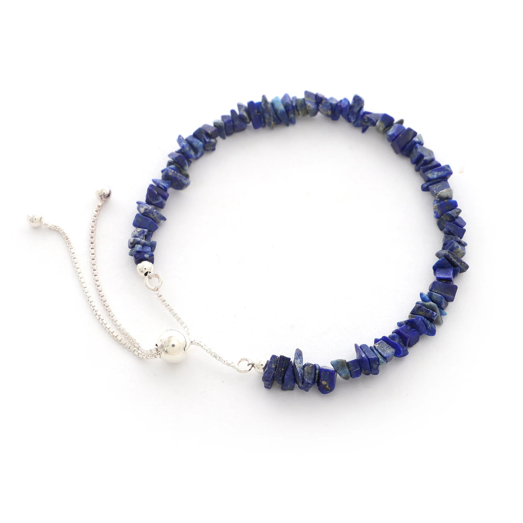 lapis lazuli rough bracelet