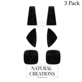 black tourmaline earrings