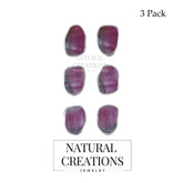 watermelon tourmaline earrings