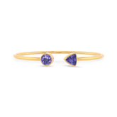 tanzanite cut bracelet