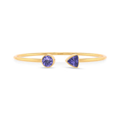 tanzanite cut bracelet