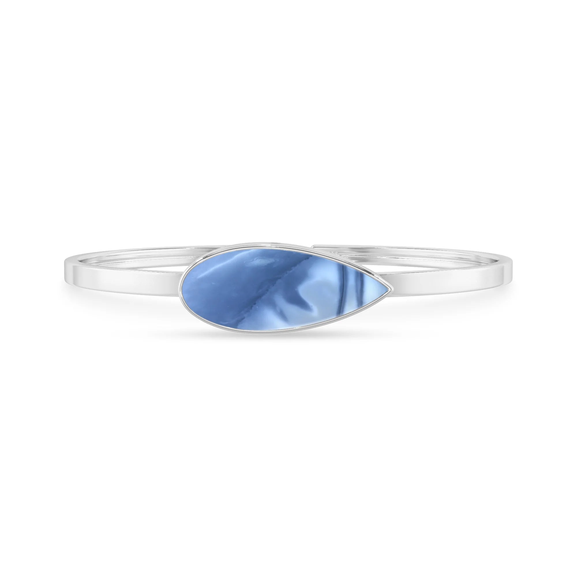 blue opal rough bracelet