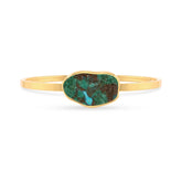 chrysocolla rough bracelet