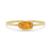 citrine rough bracelet