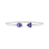 tanzanite cut bracelet