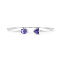 tanzanite cut bracelet