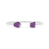 amethyst twister bracelet