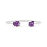 amethyst twister bracelet