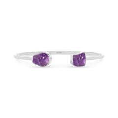 amethyst twister bracelet