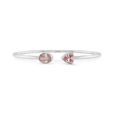 rose quartz cut bracelet
