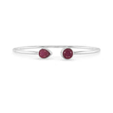 ruby cut bracelet