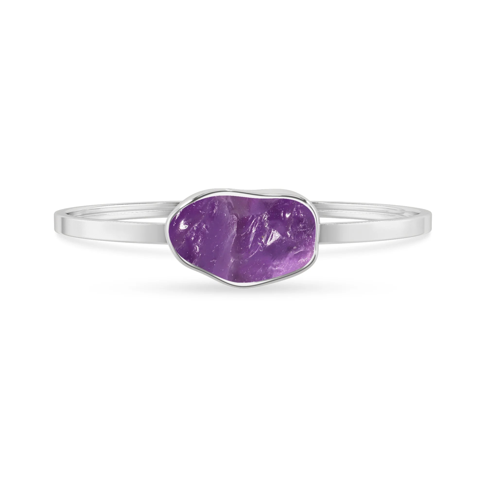 amethyst rough bracelet