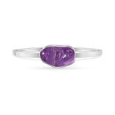 amethyst rough bracelet