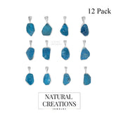 neon apatite pendant