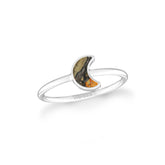 bumble bee bezel-set ring