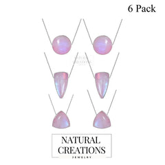 pink moonstone pendant