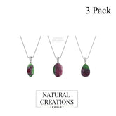 ruby zoisite pendant