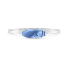 blue opal rough bracelet