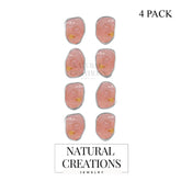 rose quartz earrings