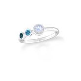 rainbow moonstone rings