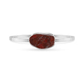 garnet rough bracelet