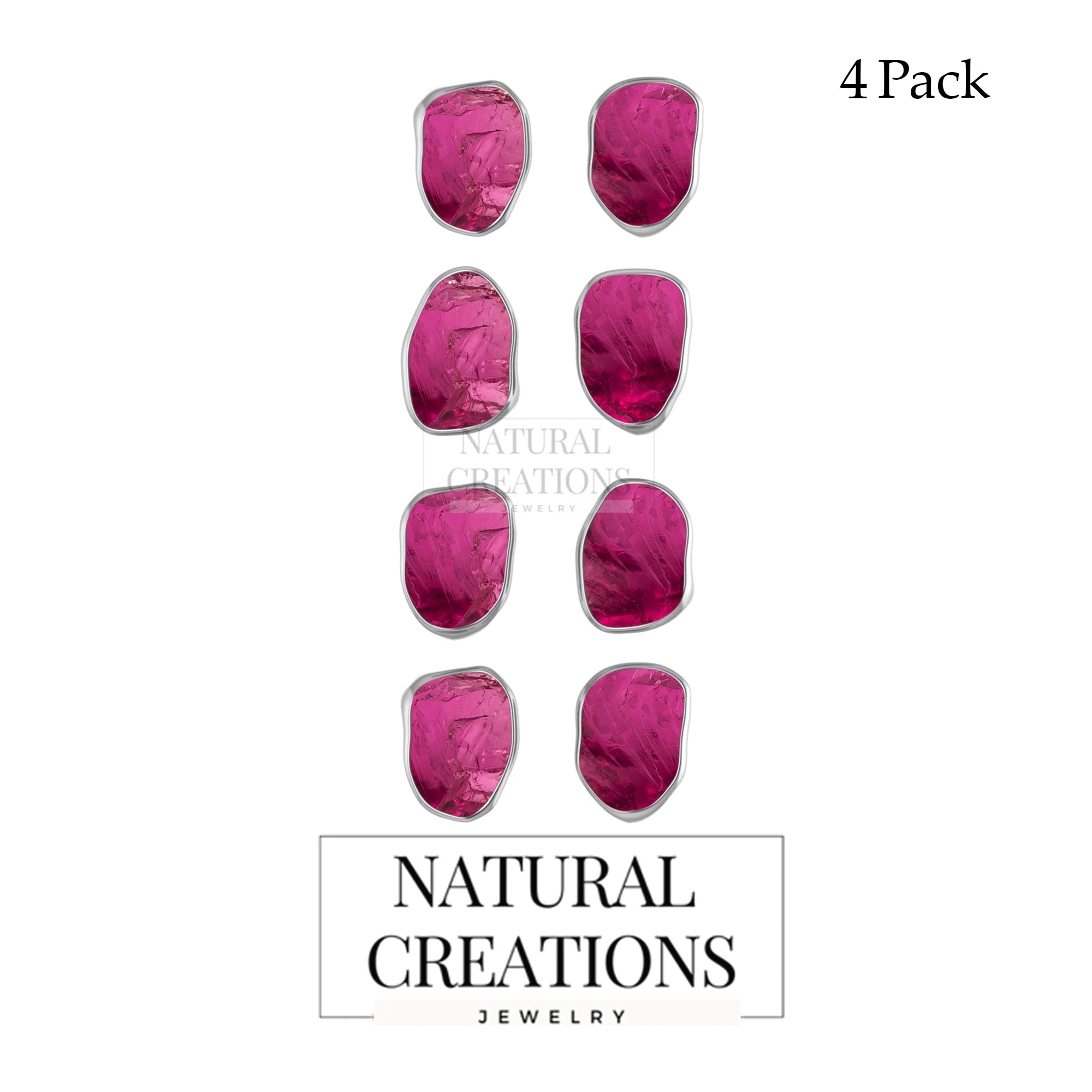 pink spinel earrings