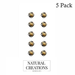 smoky quartz earrings