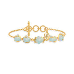 ethiopian opal rough bracelet