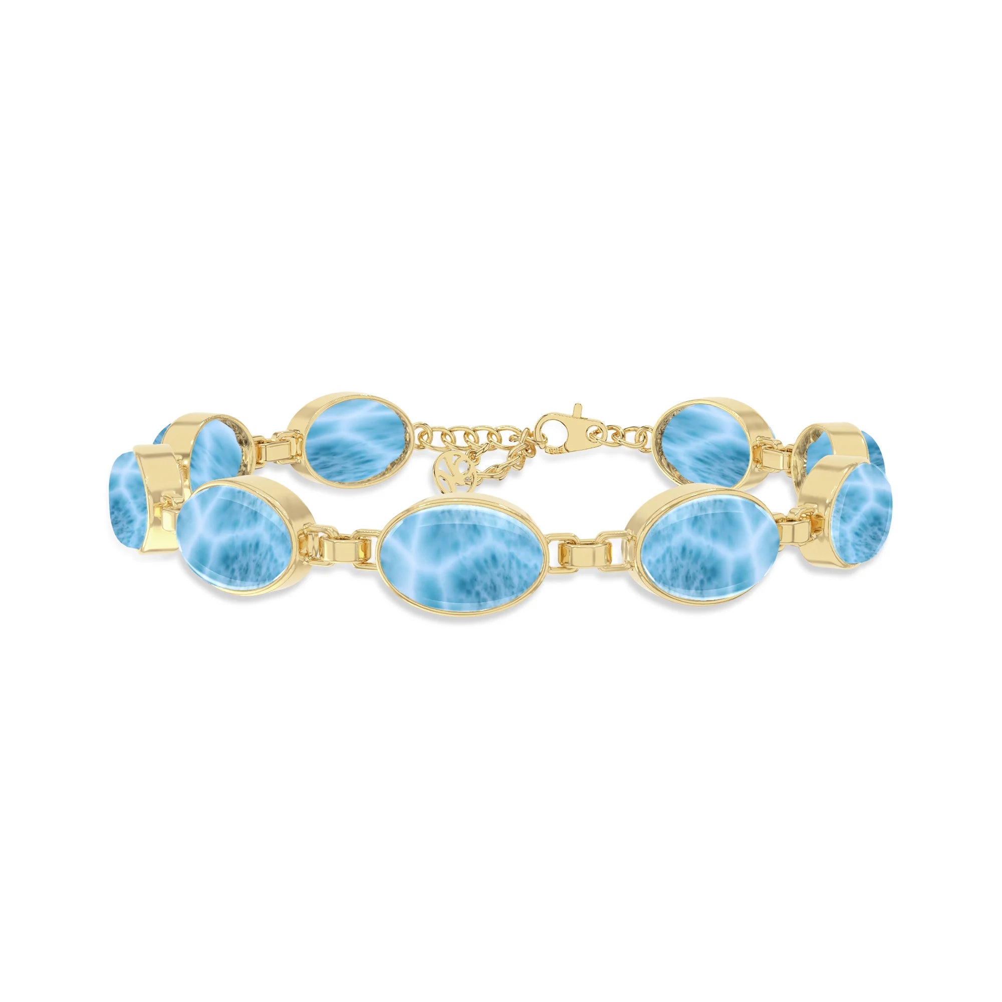 larimar chain bracelet