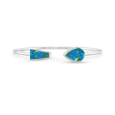 peruvian opal cab bracelet