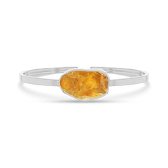 citrine rough bracelet