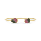 watermelon tourmaline twister bracelet
