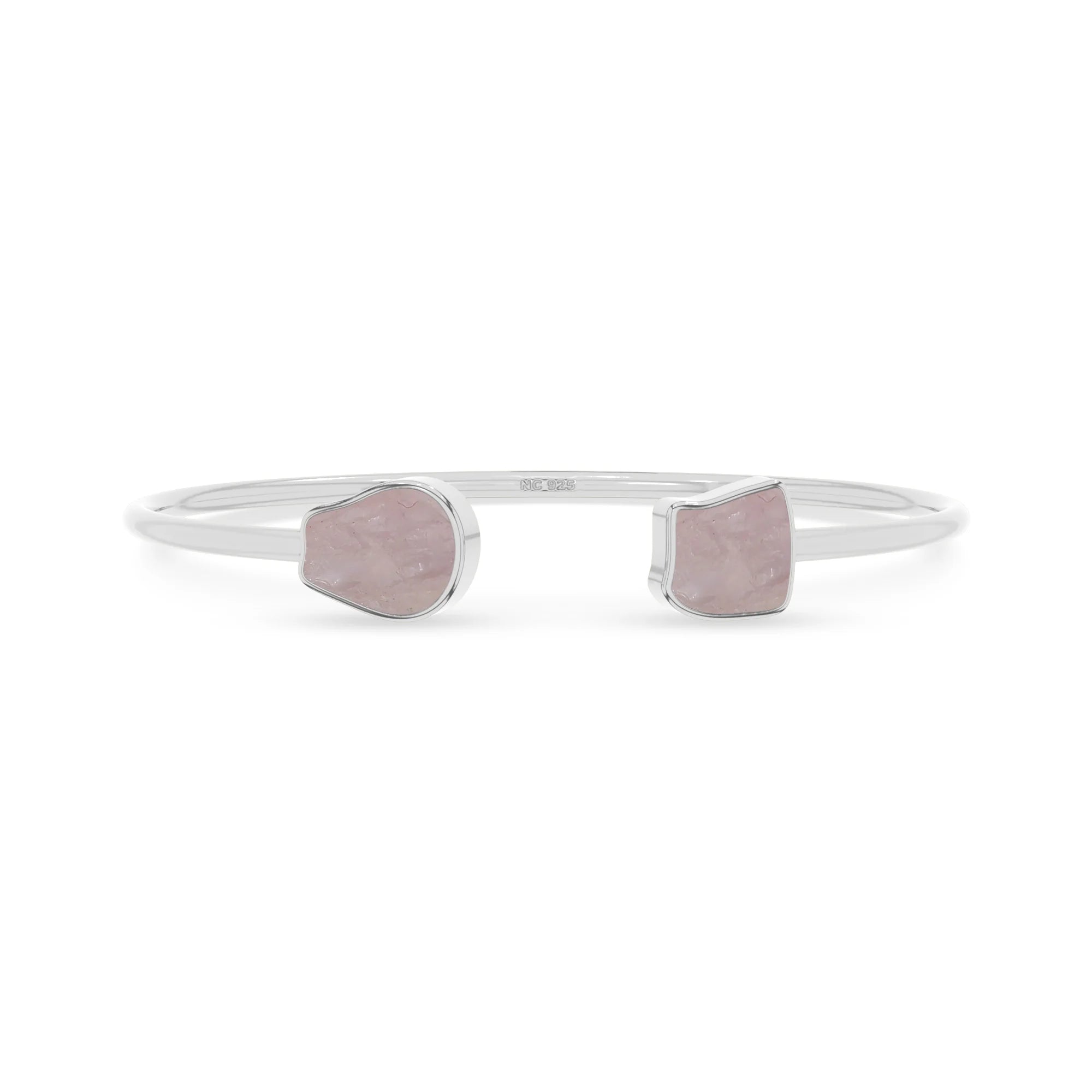 morganite twister bracelet