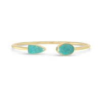 amazonite cab bracelet