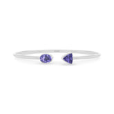 tanzanite cut bracelet