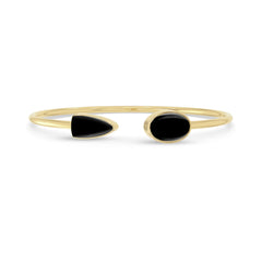 black onyx cab bracelet