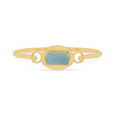 aquamarine rough bracelet