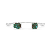 chrysocolla twister bracelet