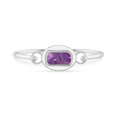 amethyst rough bracelet