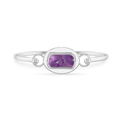 amethyst rough bracelet