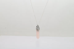rose quartz pendant