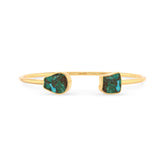 chrysocolla twister bracelet