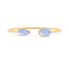 rainbow moonstone cab bracelet