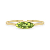 peridot cut bracelet
