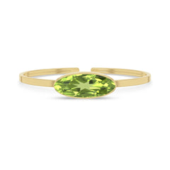 peridot cut bracelet