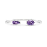 charoite cab bracelet