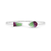 ruby zoisite cab bracelet