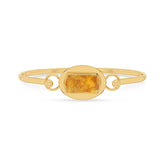 citrine rough bracelet