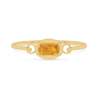 citrine rough bracelet