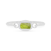 peridot rough bracelet